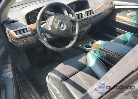 2003 BMW 745 I z USA, uszkodzony, nr VIN WBAGL63473DP62369